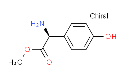 CAS No. 26531-82-8, Methyl (2S)-2-amino-2-(4-hydroxyphenyl)acetate