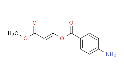 CAS No. 400878-23-1, 3-Methoxy-3-oxoprop-1-en-1-yl 4-aminobenzoate