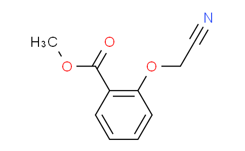 CAS No. 1641-00-5, Methyl 2-(cyanomethoxy)benzoate