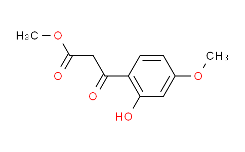 CAS No. 132017-98-2, Methyl 3-(2-hydroxy-4-methoxyphenyl)-3-oxopropanoate