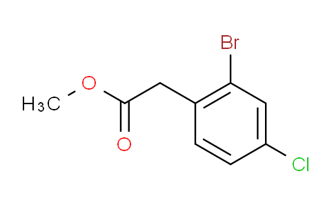 CAS No. 115871-49-3, Methyl 2-(2-bromo-4-chlorophenyl)acetate