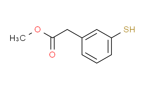 CAS No. 133806-71-0, Methyl 2-(3-mercaptophenyl)acetate