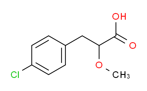 CAS No. 606493-11-2, 3-(4-Chlorophenyl)-2-methoxypropanoic acid