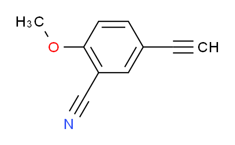 CAS No. 1062617-60-0, 5-Ethynyl-2-methoxybenzonitrile