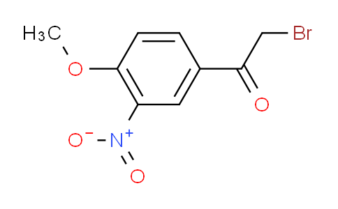 CAS No. 65447-49-6, 2-Bromo-1-(4-methoxy-3-nitrophenyl)ethanone