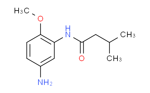 CAS No. 926194-28-7, N-(5-Amino-2-methoxyphenyl)-3-methylbutanamide