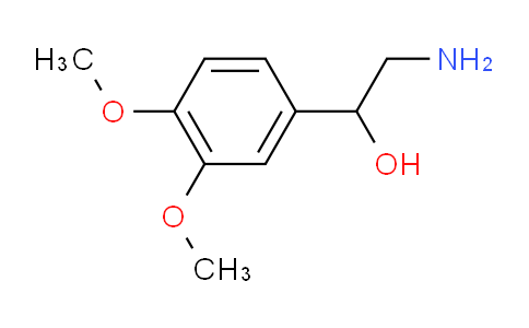 CAS No. 6924-15-8, 2-Amino-1-(3, 4-dimethoxyphenyl)ethanol