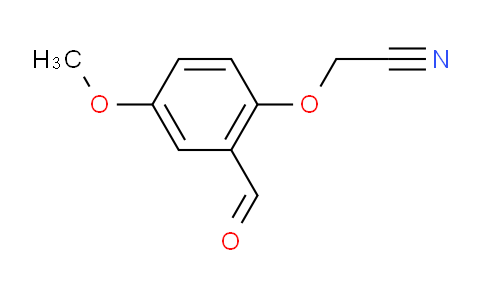 CAS No. 149384-09-8, 2-(2-Formyl-4-methoxyphenoxy)acetonitrile
