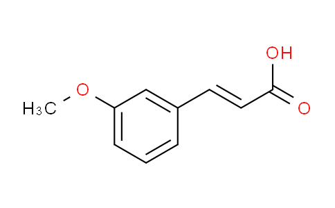 CAS No. 17570-26-2, (E)-3-(3-Methoxyphenyl)acrylic acid