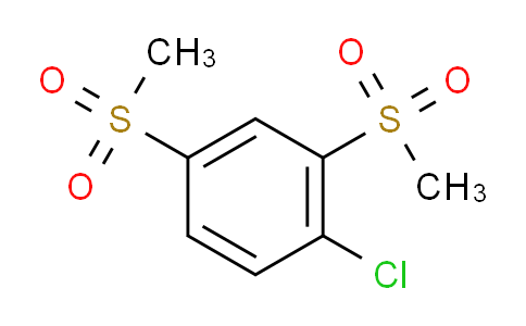 CAS No. 17481-98-0, 1-Chloro-2,4-bis(methylsulfonyl)benzene