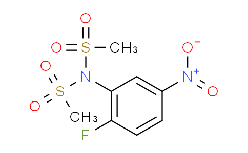 CAS No. 1135282-97-1, N-(2-Fluoro-5-nitrophenyl)-N-(methylsulfonyl)methanesulfonamide
