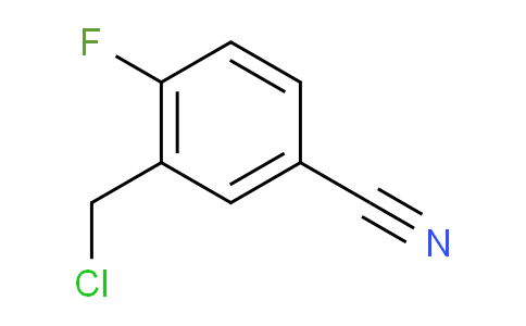 CAS No. 1261780-05-5, 3-(Chloromethyl)-4-fluorobenzonitrile