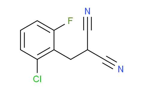 CAS No. 338965-15-4, 2-(2-Chloro-6-fluorobenzyl)malononitrile