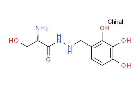 CAS No. 26652-10-8, (S)-2-Amino-3-hydroxy-N'-(2,3,4-trihydroxybenzyl)propanehydrazide