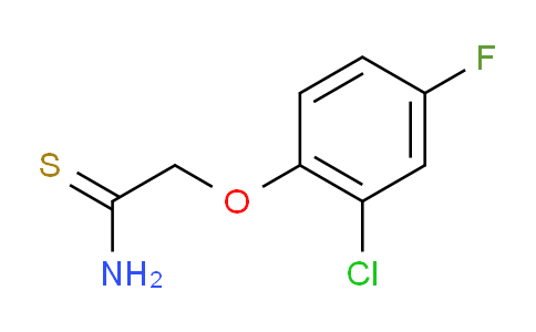 CAS No. 952183-08-3, 2-(2-Chloro-4-fluorophenoxy)ethanethioamide