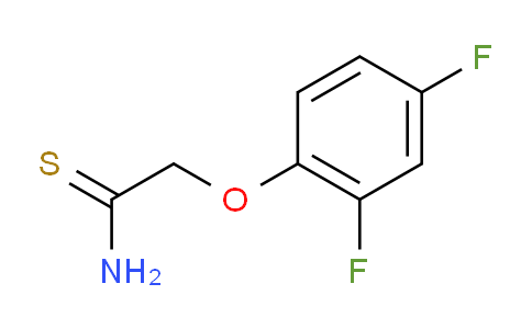 CAS No. 952182-86-4, 2-(2,4-Difluorophenoxy)ethanethioamide