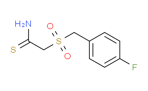 CAS No. 175276-88-7, 2-((4-Fluorobenzyl)sulfonyl)ethanethioamide