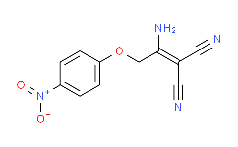 CAS No. 343375-41-7, 2-(1-Amino-2-(4-nitrophenoxy)ethylidene)malononitrile