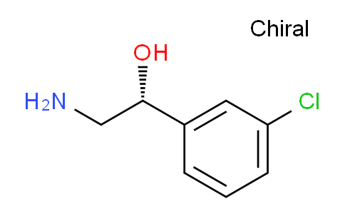 CAS No. 121652-86-6, (R)-2-Amino-1-(3-chlorophenyl)ethanol