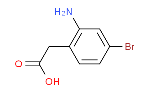 CAS No. 1261684-16-5, (2-Amino-4-bromophenyl)acetic acid