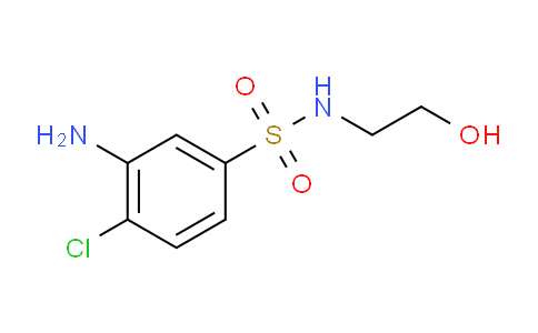CAS No. 1098363-81-5, 3-Amino-4-chloro-N-(2-hydroxyethyl)benzenesulfonamide