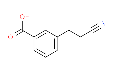 CAS No. 799283-90-2, 3-(2-Cyanoethyl)benzoic acid