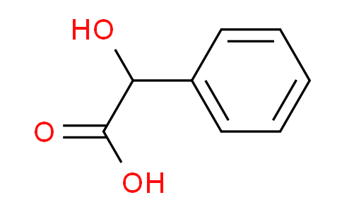 CAS No. 611-72-3, (+/-)-alpha-Hydroxyphenylacetic acid