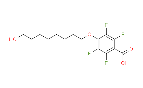 CAS No. 1017789-71-7, 2,3,5,6-Tetrafluoro-4-(8-hydroxyoctyloxy)benzoic acid