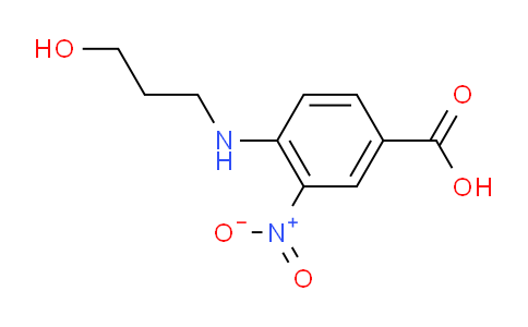 CAS No. 306280-77-3, 4-((3-Hydroxypropyl)amino)-3-nitrobenzoic acid