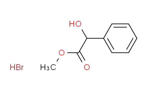 CAS No. 879663-48-6, Methyl 2-hydroxy-2-phenylacetate hydrobromide