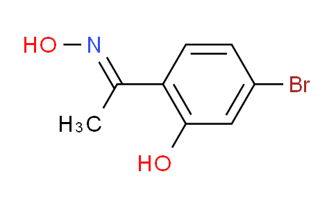CAS No. 1214900-83-0, (E)-1-(4-Bromo-2-hydroxyphenyl)ethanone oxime