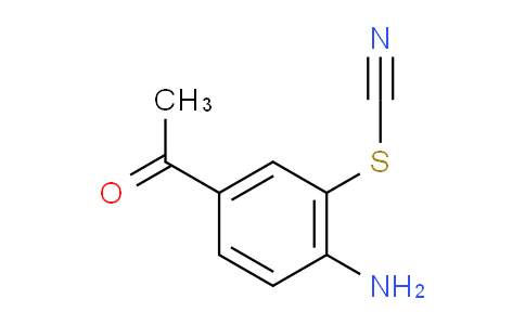 CAS No. 14505-89-6, 1-(4-Amino-3-thiocyanatophenyl)ethanone