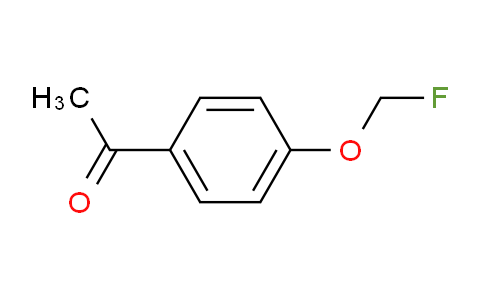 CAS No. 182678-46-2, 1-(4-(Fluoromethoxy)phenyl)ethan-1-one
