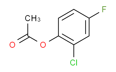 CAS No. 301653-18-9, Acetic acid 2-chloro-4-fluorophenyl ester