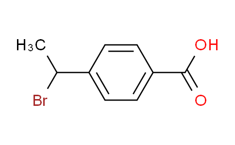 CAS No. 113023-73-7, 4-(1-Bromoethyl)benzoic acid
