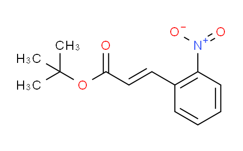 CAS No. 862499-32-9, tert-Butyl 3-(2-nitrophenyl)acrylate