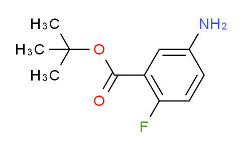 CAS No. 853070-30-1, tert-Butyl 5-amino-2-fluorobenzoate