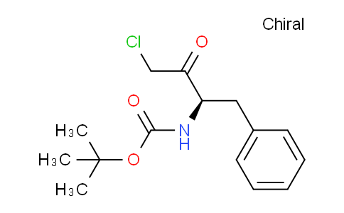 CAS No. 150935-37-8, (R)-tert-Butyl (4-chloro-3-oxo-1-phenylbutan-2-yl)carbamate