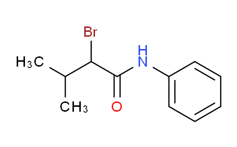CAS No. 111216-73-0, 2-Bromo-3-methyl-N-phenylbutanamide