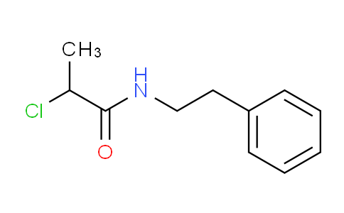 CAS No. 13156-97-3, 2-Chloro-N-phenethylpropanamide