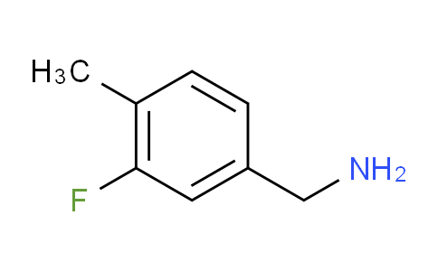 CAS No. 261951-67-1, 3-Fluoro-4-methylbenzylamine