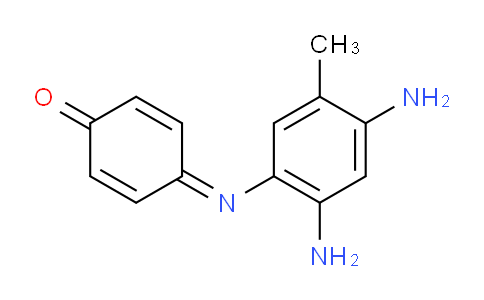 CAS No. 121-23-3, 4-((2,4-Diamino-5-methylphenyl)imino)cyclohexa-2,5-dienone