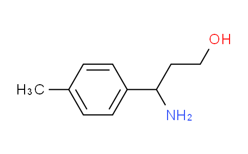 CAS No. 68208-23-1, 3-Amino-3-p-tolylpropan-1-ol