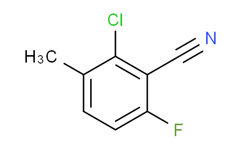 CAS No. 886500-98-7, 2-Chloro-6-fluoro-3-methylbenzonitrile