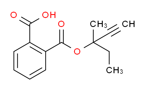 CAS No. 131-67-9, 2-(((3-Methylpent-1-yn-3-yl)oxy)carbonyl)benzoic acid