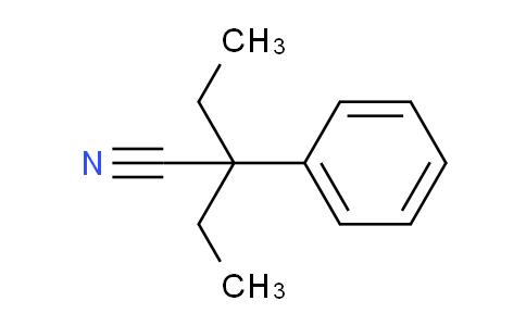CAS No. 5336-57-2, 2-Ethyl-2-phenylbutanenitrile
