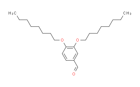 CAS No. 131525-50-3, 3,4-Bis(octyloxy)benzaldehyde