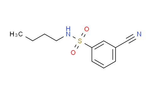 CAS No. 1016493-25-6, N-Butyl-3-cyanobenzenesulfonamide