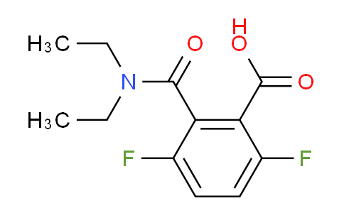 CAS No. 131401-56-4, 2-(Diethylcarbamoyl)-3,6-difluorobenzoic acid