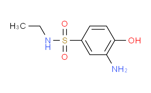 CAS No. 41606-61-5, 3-Amino-N-ethyl-4-hydroxybenzenesulfonamide